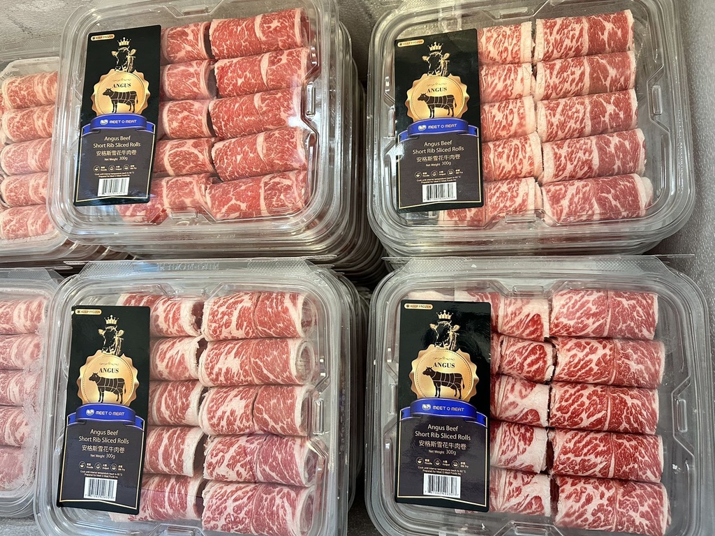 Angus Beef Shortrib 安格斯雪花牛肉卷 300g