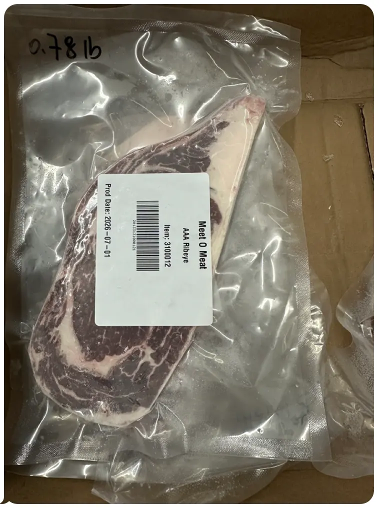 肉眼牛扒 AAA Ribeye 大包裝