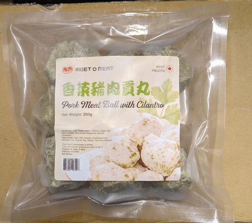[4210011] MOM 香菜豬肉貢丸 Pork Meat Ball with Cilantro 200g