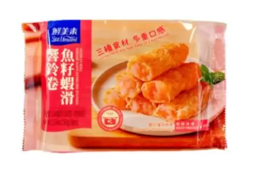 [5200023] 鮮美來 響鈴卷魚籽蝦滑 Shrimp Paste with Fish Roe Stuffed Soybean Roll 160g x 20