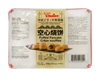 亞洲優選空心燒餅 AC Puffed Savory Pancake 420g x 20